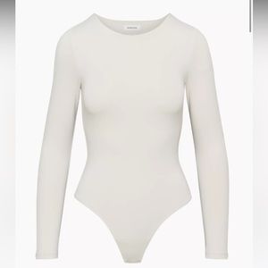 Aritzia babaton seamless bodysuit long sleeve denude XS NWT
